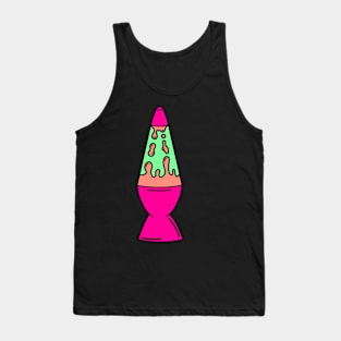 Pink Lava Lamp Tank Top